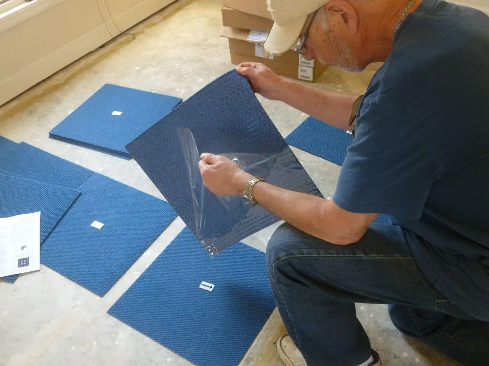 Carpet Tile Installation